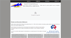 Desktop Screenshot of mpainting.com.au